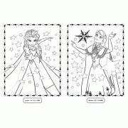 FROZEN สมุดระบายสีและเกมแสนสนุก Cool Day, Warm Hugs